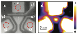 Indirect excitons in elevated traps
